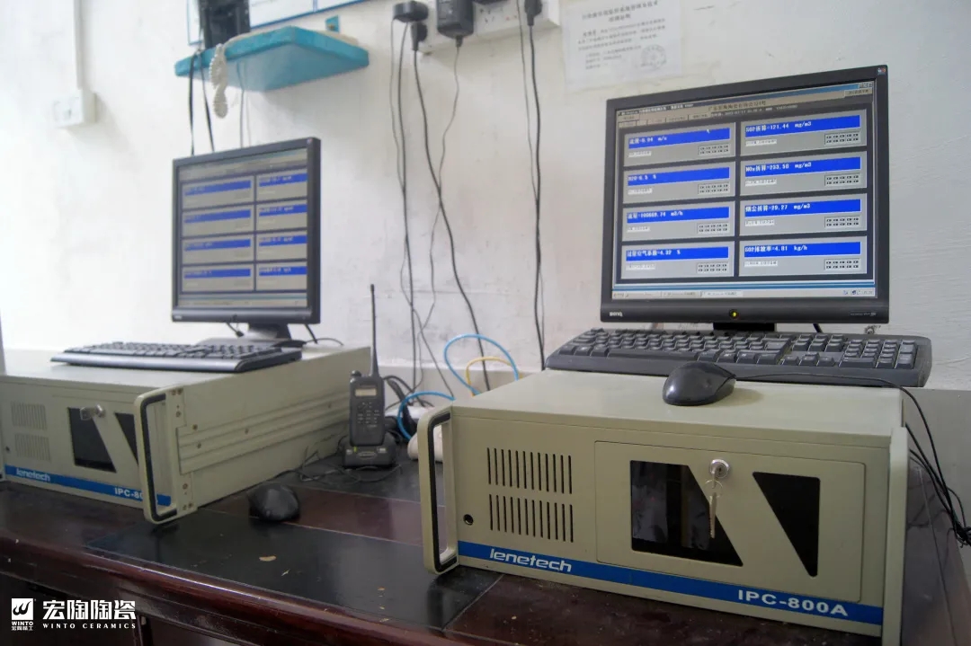 与环保部门联网的监控系统